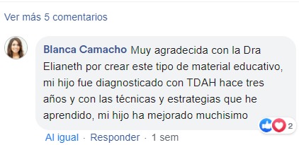 Testimonio 2 de una mamá que aplicó el manual para el manejo del TDAH